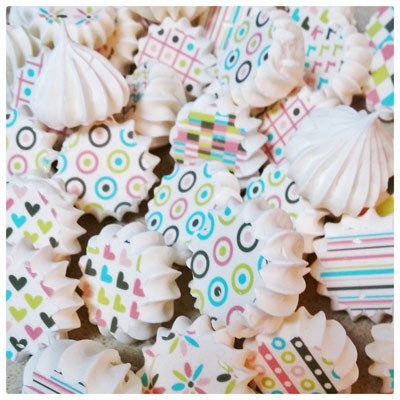 Merengue Transfer / Sugar stamp